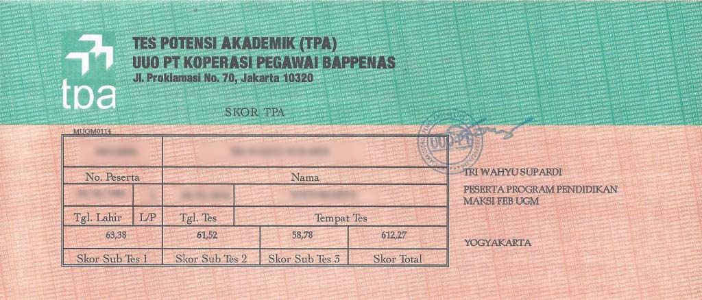 Contoh Soal Tpa Soal Tpa Bappenas Dan Pembahasannya